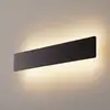 Image de IDEAL LUX Applique LED Zig Zag noire, largeur 53 cm
