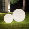 Image de Ideallux Ideal Lux lampe sur piquet Doris, blanc, plastique, Ø 78 cm