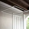 Image de Suspension LED Ideal Lux Oracle Slim 90 x 90 cm noir 3 000 K
