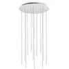 Image de Ideal Lux FILO Plafonnier décoratif à 12 grappes de gouttes Blanc 3000K