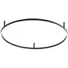 Image de Ideal Lux Plafonnier LED Oracle Slim Ø 90 cm noir 3 000 K