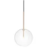 Image de Ideal Lux EQUINOXE Plafonnier Globe 20cm Laiton