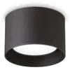 Image de Ideal Lux SPIKE Downlight rond monté en surface noir