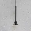 Image de Suspension LED IDEAL LUX Diesis, noire, Ø 6 cm, métal