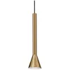 Image de Ideal Lux DIESIS Plafonnier Led Slim Dome Laiton 3000K