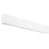 Image de Applique murale LED IDEAL LUX Delta, blanche, largeur 61 cm, 3 000 K