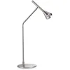 Image de Ideal Lux DIESIS Lampe de table à DEL intégrée à intensité variable nickel, interrupteur intégré, 3000K