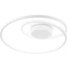 Image de Ideal Lux OZ Lumière semi-encastrée à DEL intégrée tourbillonnante à intensité variable, blanc, 3000K