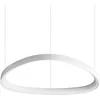 Image de Ideal Lux GEMINI Plafonnier Suspendu LED Intégré DALI 61cm Blanc 6600Lm 3000K