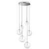 Image de Ideal Lux EQUINOXE Plafonnier suspendu à 6 ampoules chromé