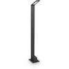 Image de Ideal Lux AGOS Borne Haute Extérieure LED Intégrée Gris Anthracite 670Lm 3000K IP54