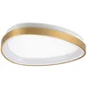 Image de Ideal Lux GEMINI Semi Plafonnier LED Intégré ON-OFF 42 cm Laiton 3000Lm 3000K