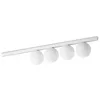 Image de Ideal Lux BINOMIO Plafonnier Globe à 4 Lumières Blanc