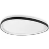 Image de Ideal Lux GEMINI Semi-Plafonnier LED Intégré DALI 81 cm Noir 5400Lm 3000K