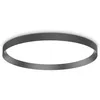 Image de Ideal Lux FLY Plafonnier LED 60cm Noir 2700K IP40