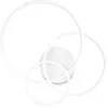 Image de Ideal Lux FRAME Plafonnier semi-encastré à LED intégré blanc 2700K
