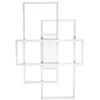 Image de Ideal Lux FRAME Plafonnier semi-encastré à LED intégré rectangulaire blanc 2700K