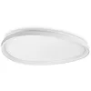 Image de Ideal Lux GEMINI Plafonnier semi-encastré à LED intégré de 81 cm, blanc 2700 K