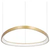 Image de Ideal Lux GEMINI Plafonnier LED intégré 61 cm en laiton 2700 K