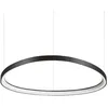 Image de Ideal Lux GEMINI Plafonnier LED intégré 81 cm Noir 2700 K