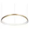 Image de Ideal Lux GEMINI Plafonnier LED intégré 81 cm en laiton 2700 K
