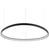 Image de Ideal Lux GEMINI Plafonnier LED intégré 105 cm Noir 2700 K