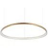 Image de Ideal Lux GEMINI Plafonnier LED intégré 105 cm en laiton 2700 K