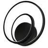 Image de Ideal Lux OZ Applique LED intégrée noire 4000K