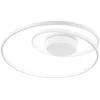 Image de Ideal Lux OZ Plafonnier semi-encastré à LED intégré blanc 4000K