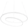 Image de Ideal Lux OZ Plafonnier LED intégré 60 cm Blanc 2700 K