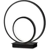 Image de Ideal Lux OZ Lampe de table LED intégrée noire 4000K
