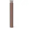 Image de Borne lumineuse LED Ideal Lux Boeing, hauteur 100 cm, brun café