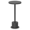 Image de Ideal Lux TOFFEE Lampe d'extérieur portable LED large de 25 cm, noire, 3000 K, IP65
