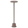 Image de Ideal Lux TOFFEE Lampe d'extérieur portable à LED large de 50 cm Café 3000 K IP65