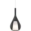 Image de Suspension Ideal Lux Kalique 3, gris fumé, Ø 18 cm
