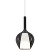 Image de Suspension Ideal Lux Kalique 1, gris fumé, Ø 18 cm