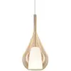 Image de Suspension Ideal Lux Kalique 3, couleur ambre, Ø 18 cm