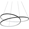 Image de Ideal Lux Suspension moderne OZ 1 lumière LED intégrée noir métal
