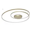 Image de Ideal Lux Plafonnier 1 lumière LED intégrée laiton métal