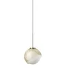 Image de Ideal Lux Suspension 1 ampoule G9 laiton verre aluminium