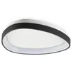 Image de Ideal Lux Plafonnier moderne 1 lumière LED intégrée noir métal