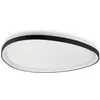 Image de Ideal Lux Plafonnier moderne 1 lumière LED intégrée noir métal