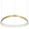 Image de Ideal Lux Suspension moderne 1 lumière LED intégrée laiton métal
