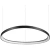 Image de Ideal Lux Suspension 1 lumière LED intégrée noir métal