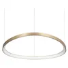 Image de Ideal Lux Suspension moderne 1 lumière LED intégrée laiton métal