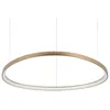 Image de Ideal Lux Suspension 1 lumière LED intégrée laiton métal