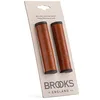 Image de Brooks England Willow Poignée en Cuir pour vélo Urbain et Trekking Miel