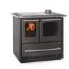 Image de Poêle à bois 3 en 1 Four Plaque Easy Evo La NORDICA 7.5 kW Bûche 33 cm Chauffe jusqu'à 215m3 Conduit Ø 130 mm Haute Qualité