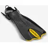 Image de Palmes de snorkeling Palau SAF Adulte noires et jaunes