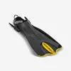 Image de Palmes de snorkeling Palau SAF Adulte noires et jaunes